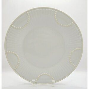 Lenox Butlers Pantry Off White Embossed Luncheon Salad Plate 9" Diameter Mint